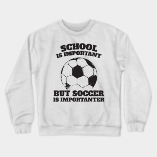 Cool Soccer Crewneck Sweatshirt